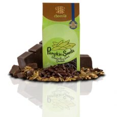 Pepitoria envuelta en chocolate oscuro