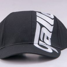 GORRA NEGRA IMPORTADA PALABRA GALLO