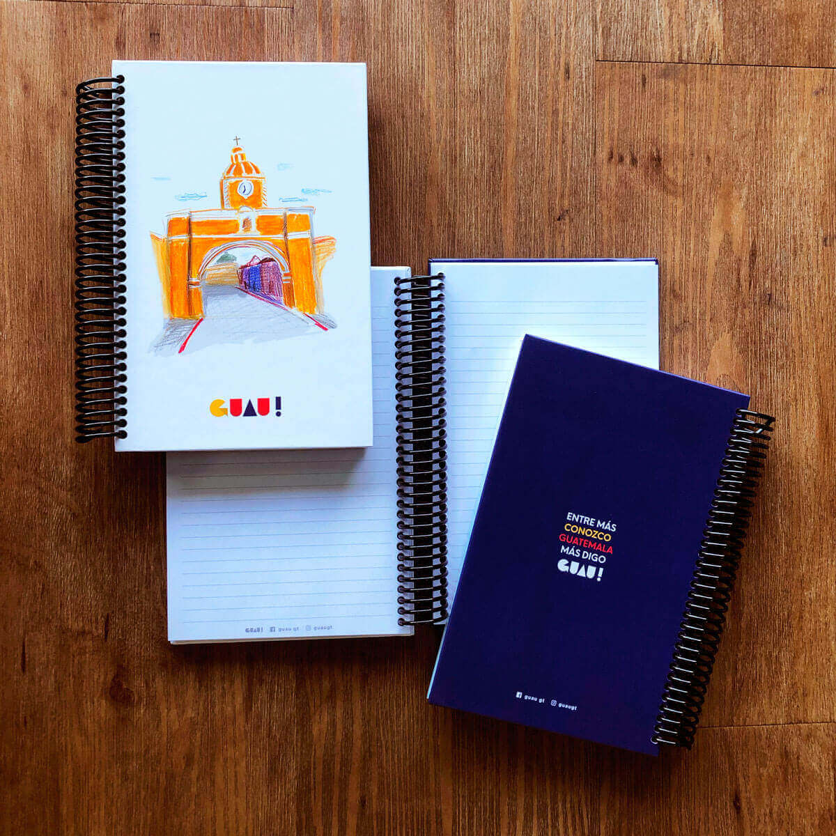 Cuaderno de pasta dura “Antigua Guatemala”